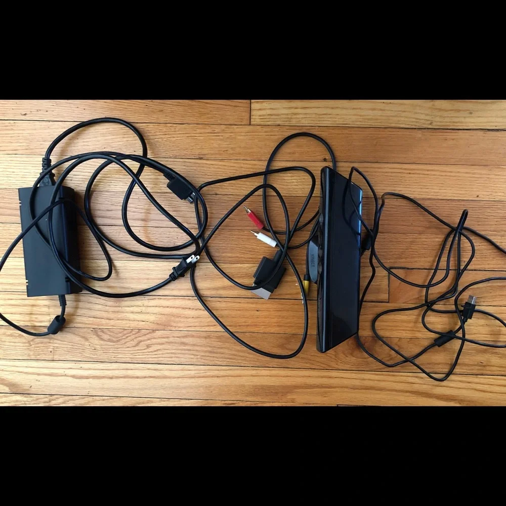 Xbox 360 Kinect Sensor & cords for the console (console not included)